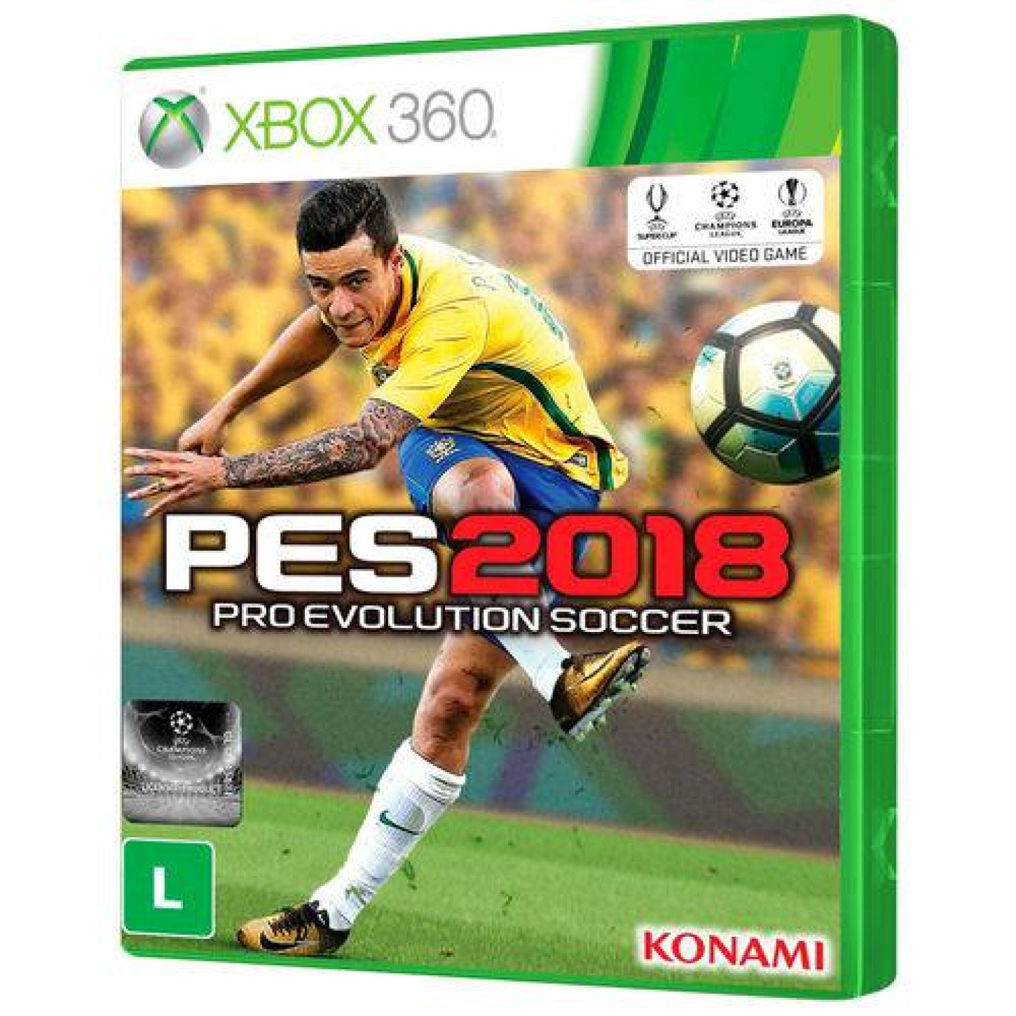 Pes 2018 Jogo Xbox 360 Dvd LT 3.0 - Desbloqueado - Videogames - Lagoa Nova,  Natal 1249080015